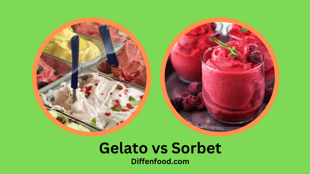 gelato vs sorbet