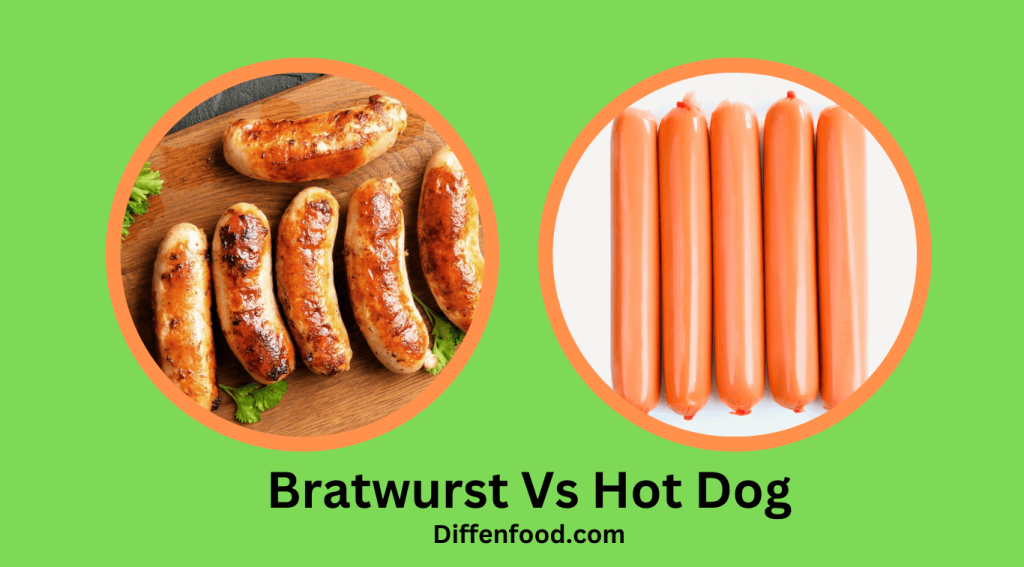 Bratwurst Vs Hot Dog